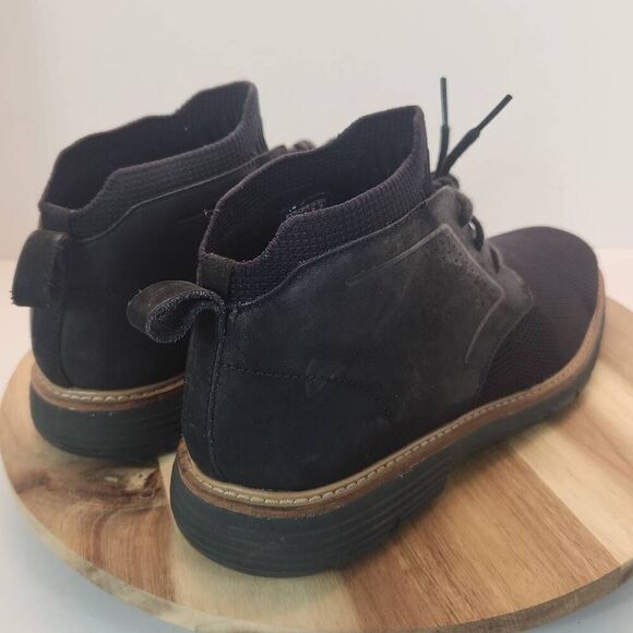 Mark Nason Los Angeles Men's Size 8 US 68979 Black Lace Up Ankle Boots - Picture 6 of 13